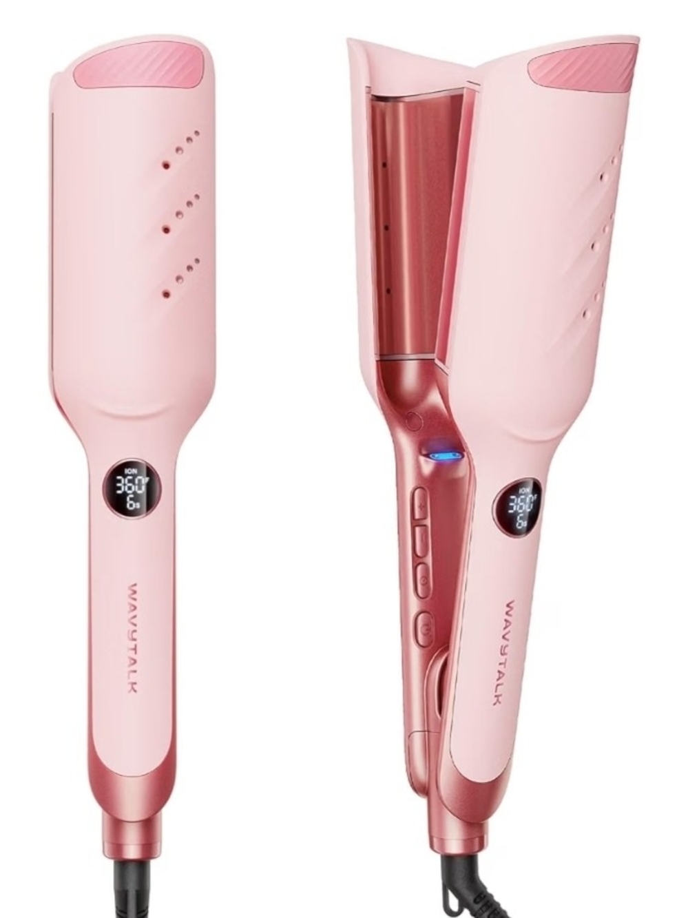 Wavytalk Power Wave Hair Crimper, Ionic Hair Waver Ventilation Curling Iron